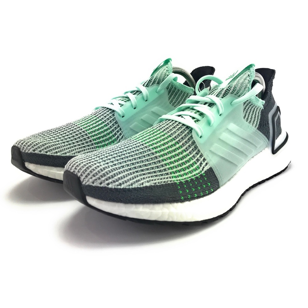 Adidas Mens Ultraboost 19 Ice Mint Running Shoes - Picture 5 of 8